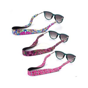 Großhandel <span class=keywords><strong>Promotion</strong></span> Schwimmende Sonnenbrillen-Halterung Neopren Sport-Brillenhalter Lanyard Croakies für Brillen - Product Image 3