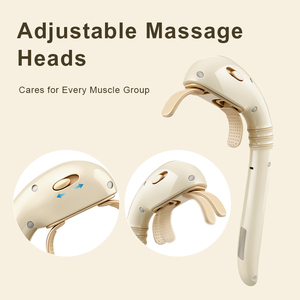Masseur de cou professionnel Shiatsu à prise prolongée, pistolet de massage fascial portatif de qualité supérieure pour tissus profonds, double tête, pour le cou et les épaules - Product Image 2