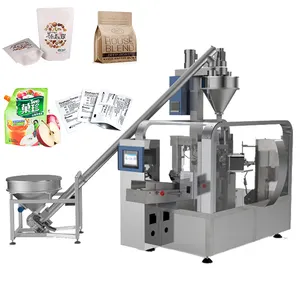 آلة تصنيع الأكياس الورقية الأوتوماتيكية 1 2 كجم أرز الموز فول الذرة مطحنة الذرة والدقيق ماكينة تغليف