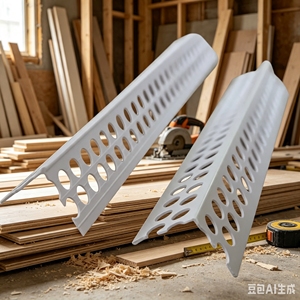 Mejores Perfiles de Pladur para Interiores, Suministro de Fábrica, Esquina de Pared con Malla de Fibra de Vidrio, Esquina de <span class=keywords><strong>PVC</strong></span> Vinílico <span class=keywords><strong>Blanco</strong></span> - Product Image 4