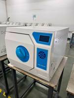 Esterilizador a Vapor de Mesa EURVET Clase B, Autoclave Preaspirado con Impresora USB para Clínica Dental, Salón de Belleza, Laboratorio, Hospital