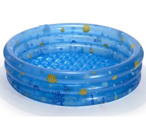 <span class=keywords><strong>Piscina</strong></span> Inflable para Niños, <span class=keywords><strong>Piscina</strong></span> Inflable de 3 Anillos <span class=keywords><strong>Azul</strong></span>, Perfecta para Bebés - Product Image 5