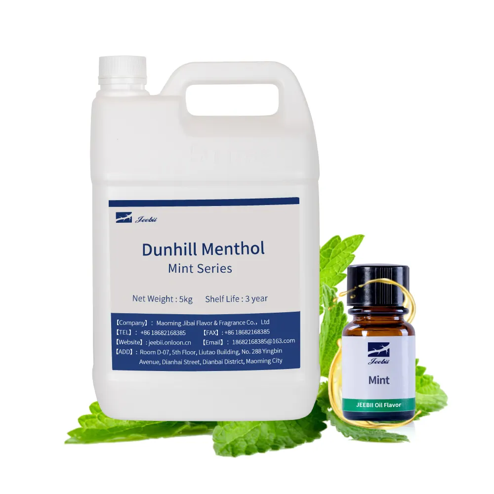 Dunhill Menthol lezzet süper konsantre bitki lezzet OEM tatlandırıcı ajan lezzet 3 yıl sentetik lezzet ve koku