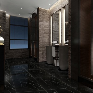 بلاط سيراميك مصقول بالكامل من الذهب الأسود ، والبورسلين ، والبورسلين ، 60X60 - Product Image 4