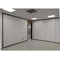 Système de cloison acoustique de bureau modulaire en acier insonorisé pour projet d'aménagement de bureau