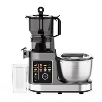 Batteur sur socle HGM personnalisé en usine, 5L, pour cuisine domestique, mélangeur planétaire électrique 3-en-1, batteur à pâte et à gâteaux, mixeur centrifugeur