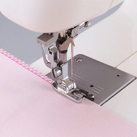 Pied-de-biche Overcast Overlock pour machine à coudre domestique Singer Brother à tige basse