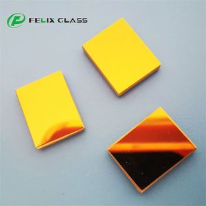 กระจกออพติคอลเคลือบทองคำ ฟีลิกซ์ โกลด์โค้ทติ้ง เคลือบป้องกันแสงสะท้อน กระจกสะท้อนแสงพื้นผิวหน้าชั้นแรก กระจกสะท้อนแสงสูง - Product Image 5