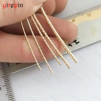 Fil de matériau fait à la main de haute qualité 14K fil rempli d'or bricolage pour Bracelet collier bague fabrication de bijoux approvisionnement