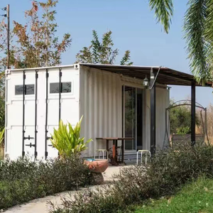 20ft Jardin Hôtel Maison Mobile Studio En Bois Plat Emballage Conteneur Café - Product Image 2