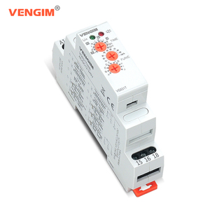 Relais temporisé multifonction VG531T 16A 12V 24V 220V 230V AC DC avec 10 fonctions, relais temporisé à temporisation de coupure sur rail DIN L33 - Product Image 5