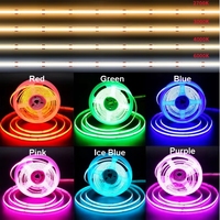 Bande LED COB RGBIC 24V DC 576 LED/m 10mm, Lumière Pixel Adressable Couleurs Rêves avec Télécommande pour Décoration Maison Cuisine Salle Fête