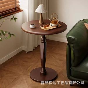 Mesa de centro de madera, mesa de negociación creativa transfronteriza, mesa auxiliar para sala de estar, mesa de centro, madera maciza - Product Image 3