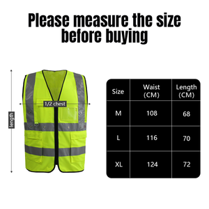 Gilet de sécurité réfléchissant à Led avec Logo personnalisé, haute visibilité, pour les travailleurs et les ingénieurs, vente en gros - Product Image 4