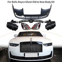 Kit carrosserie de lifting Gen5 pour Rolls-Royce Ghost Gen4 (2011-2014) : Pare-chocs avant, calandre, cadre, phares et feux arrière Plug & Play