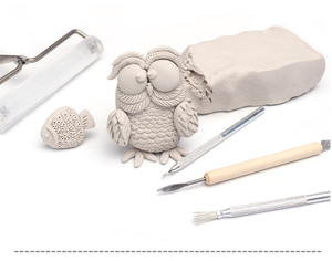 Không-nướng DIY đóng gói chân không thiết lập cho gốm tác phẩm điêu khắc không khí cứng mô hình đất sét gốm công cụ <span class=keywords><strong>Kit</strong></span> DIY gốm <span class=keywords><strong>Kit</strong></span> - Product Image 2