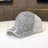 Gorra deportiva personalizable de 6 paneles con logotipo de leopardo relámpago bordado en 3D, gorra de béisbol con estilo de imagen de tamaño ajustable azul