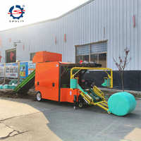 Nouvelle Machine à Emballer et à Enrouler Intégrée Modèle 60 Entièrement Automatique pour Ensileuse d'Alfalfa