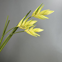 Vente directe d'usine : Plantes artificielles style Anthurium, fausses fleurs (gel de silicone) pour la décoration intérieure et les arrangements floraux