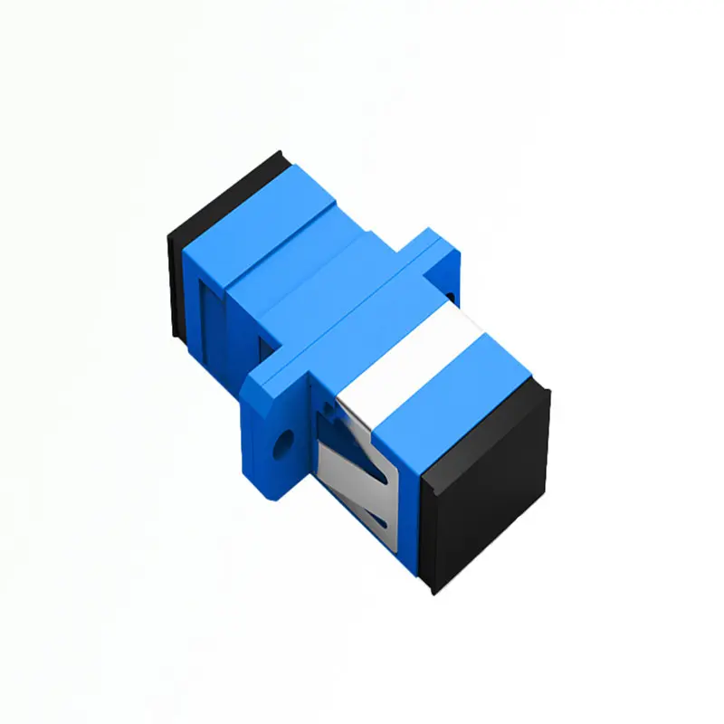 SC/LC/FC/ST APC UPC adaptor serat optik SM MM simpleks dupleks konektor serat adaptor Quad Fiber