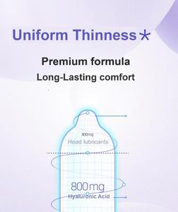 Kondome Fabrik Natur <span class=keywords><strong>latex</strong></span> geruchlos ultra weichen Gummi Private Label ultra dünne mehr Schmier mittel Kondome für Männer für Männer - Product Image 3