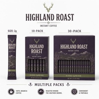 Custom Design Stick Bag with Box Tear Notch Disposable Food Grade Plastic Mylar Bags for Instant Coffee Sachet Powder Packaging