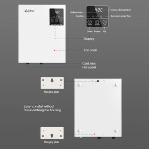 Calentador de Agua Eléctrico de Alta Resistencia de 13kW con Carcasa de Acero Inoxidable, Soporte para Pedidos al por Mayor, ¡Gran Venta! - Product Image 2