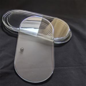 फैक्टरी कस्टम टेम्पर्ड बोरोसिलिकेट दृष्टि ग्लास गर्मी प्रतिरोधी बोरोसिलिकेट ग्लास - Product Image 3