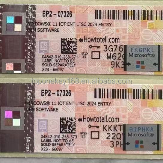 Windows 11 IoT Enterprise 2024 LTSC with 100% Global Activation Online Lifetime Key COA Sticker