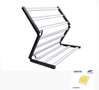 Kit d'éclairage LED pour culture de plantes à spectre complet 90 CRI, LM301H, LM301B, IR, UV, UVA, UVB, 1000W, 8, 10, 12 barres