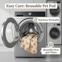 Tapis d'entraînement pour chien écologique, antidérapant, super absorbant, multi-tailles, lavable en machine, pour animaux domestiques