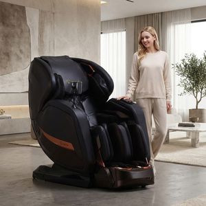 Fauteuil de massage de réflexologie corps entier zéro gravité 4D avec rail SL, rouleaux plantaires et chaleur - Product Image 4