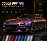 Película Protectora de Pintura (PPF) de TPU de Lujo, con Protección Avanzada Contra el Amarilleamiento, Autoregenerable y Servicio OEM/ODM