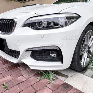 Car Front Bumper Splitter Side Spoiler Air Vent Wind Knife Body Kits for BMW 2 Series F22 F23 M Sport 2015-2019 - Product Image 4