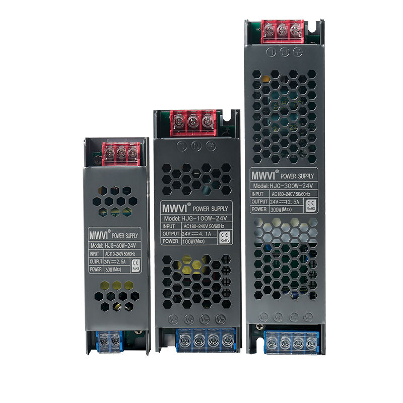 12V 24V LED Light Strip Power Supply AC DC Switching with Constant Voltage 60W-400W Range for 240V 220V 230V Input