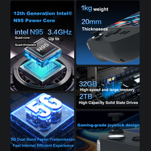 10.5 Inch <strong>Mini</strong> Tablet Windows11 Intel N95 Detachable <strong>Gamepad</strong> 1920x1280 Touch Screen 2.0MP Camera Cheap 3-in-1Gaming PC Laptop - Product Image 3