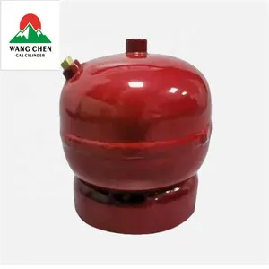 WANGCHEN Factory Steel Gas Filling Cylinders Camping Cooking 2kg Refillable LPG Gas Cylinder Bottle