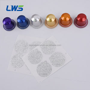 Capsules de café en aluminium vides OEM, étiquette privée, capsules de café vierges, coque de <span class=keywords><strong>capsule</strong></span> de café de qualité alimentaire, capacité de 15 ml, modèle RC37 - Product Image 1