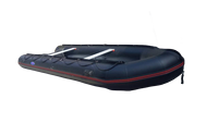 Bateau pneumatique de sport en aluminium SA400 de 400 cm avec moteur électrique pour 7 personnes, idéal pour la dérive