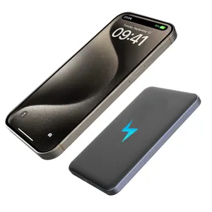 Wholesale Cheap Price New Style Hot Mini Portable Wireless Power Bank 10000mah Wireless Charger Powerbank For Mobile Phone