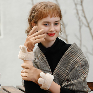 Guanti Invernali <span class=keywords><strong>da</strong></span> Bicicletta per Ragazze, Antivento e Caldi - Product Image 2