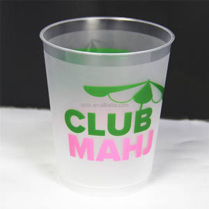 Green You Had Me at Cocktail Vasos de plástico esmerilado, 18-ct Party City - Product Image 5