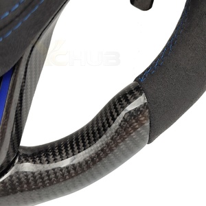 Volant personnalisé en fibre de carbone avec LED pour Volkswagen VW Golf <span class=keywords><strong>8</strong></span> MK8 R 6 7 MK5 MK6 MK7 Polo GTI Passat B8 B9 Jetta - Product Image 6