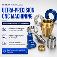 Mecanizado CNC de Precisión en Latón, Piezas de Latón Mecanizadas por CNC, Prototipos Rápidos, Piezas de Precisión, Servicio Integral de Mecanizado CNC