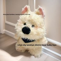 Premium PP Katoen Schattig Flow Pluche Schaap Knuffeldier Pop Bruiloft Toss Superzacht Materiaal Geborduurd Klauwmachine Fabriek