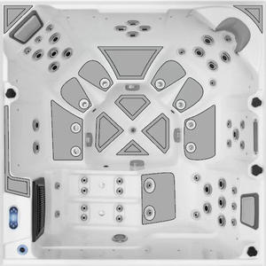 Alfombrilla de Bañera de <span class=keywords><strong>Espuma</strong></span> EVA Antideslizante e Impermeable Personalizada, Varios Colores, para Jacuzzi, Barco, Suministros Marinos - Product Image 2