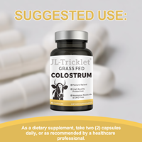 Julong Pure Formula OEM Complément Bovin Bioactif pour la Récupération Musculaire – Capsules de Colostrum de Bovins Nourris à l'Herbe pour le Soutien Immunitaire et la Santé Intestinale