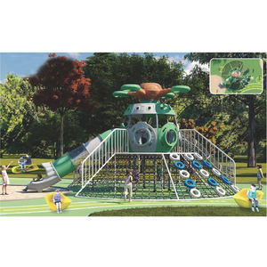 Scivolo Commerciale Personalizzato per Esterni per Parchi Prescolari - Attrezzatura da Gioco Certificata ASTM F1487 - Product Image 2