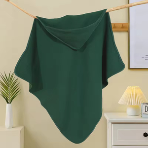 Manta Envolvente <span class=keywords><strong>de</strong></span> Algodón con Capucha para Bebé, Suave y Transpirable, Ideal para Recién <span class=keywords><strong>Nacidos</strong></span>, Amigable con la Piel, para Baño, Dormir y Guardería - Product Image 5