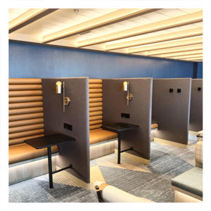 Chin Fabricado en fábrica de alta calidad Restaurante Cabina Asiento Cojín suave Banco Sofá para bares Restaurantes y hoteles - Product Image 2